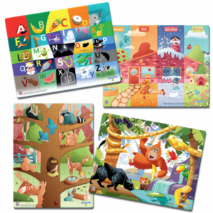 4-Pack Puzzles Alphabet
