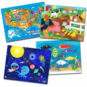 4-Pack Puzzles Colors