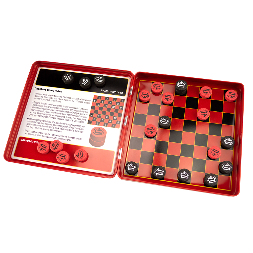 Mini Magnetic Travel Games Checkers