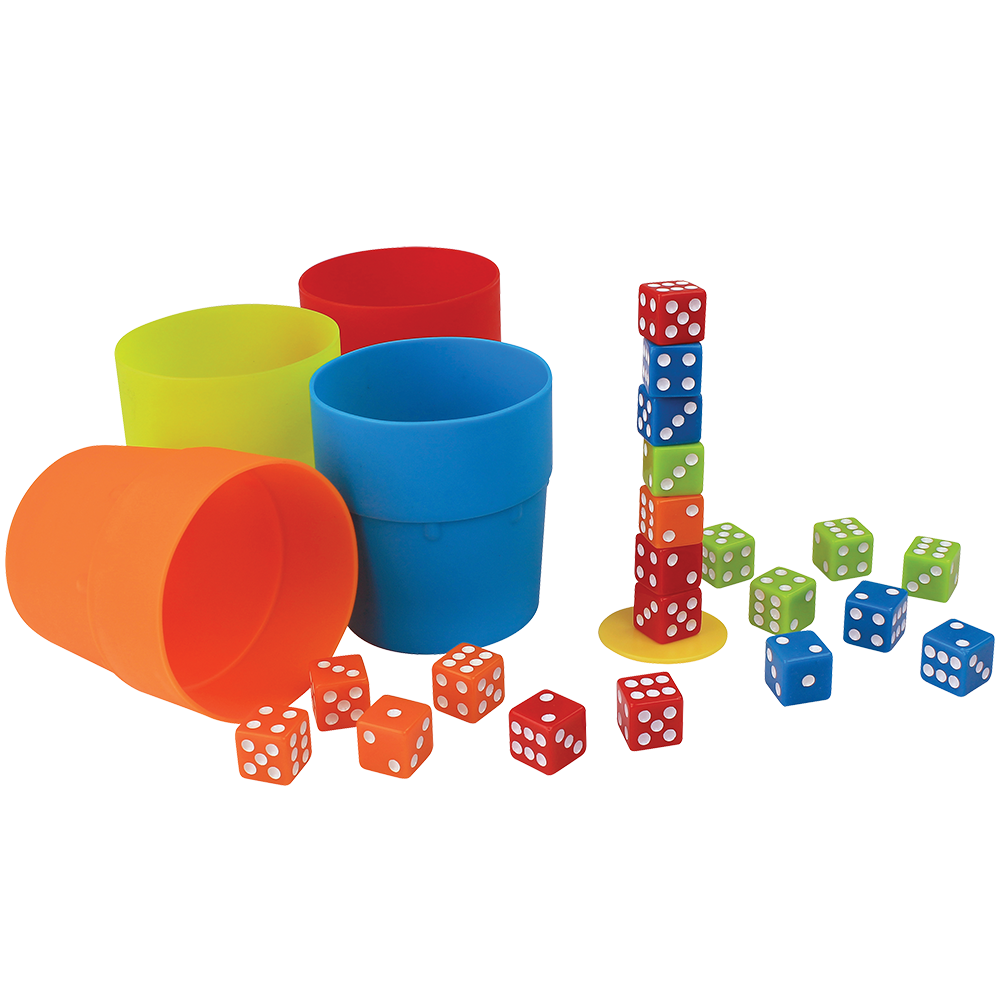 Modern Board & Traditional Games Dice Stacking Game for Kids by Blue
