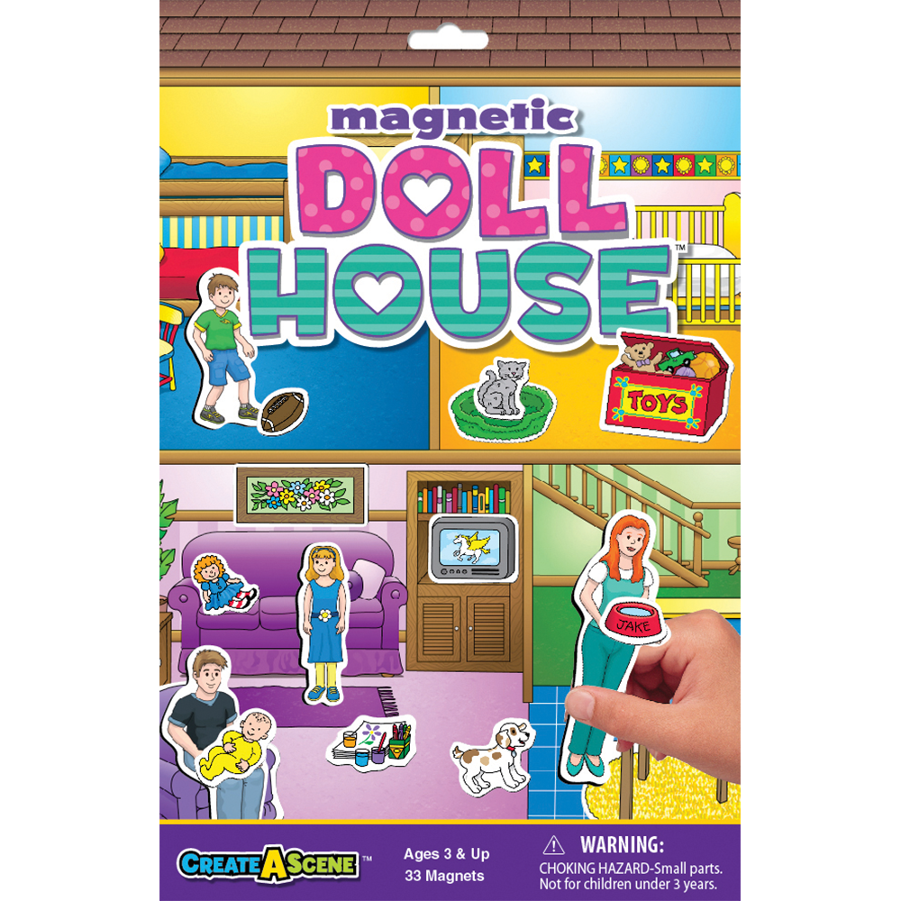 magnetic dollhouse playset