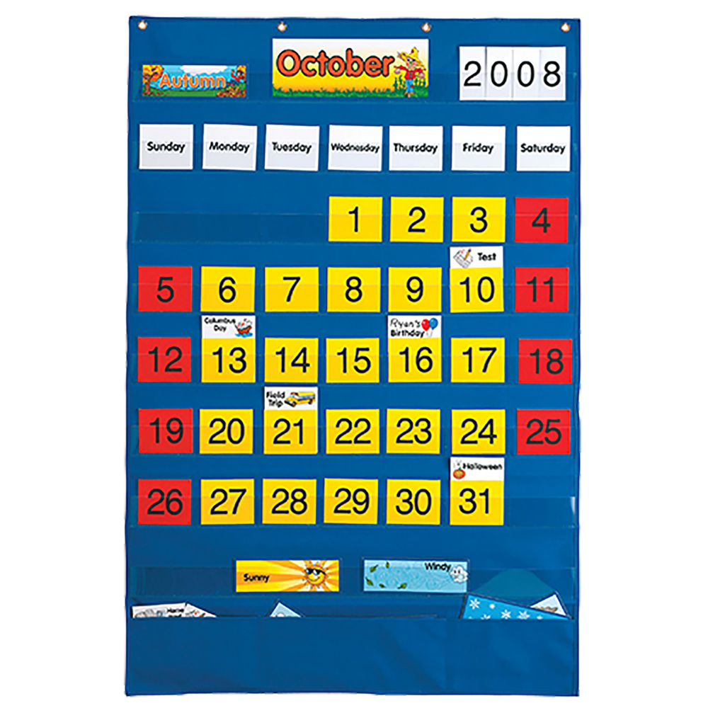 Pocket Chart Calendar Pieces