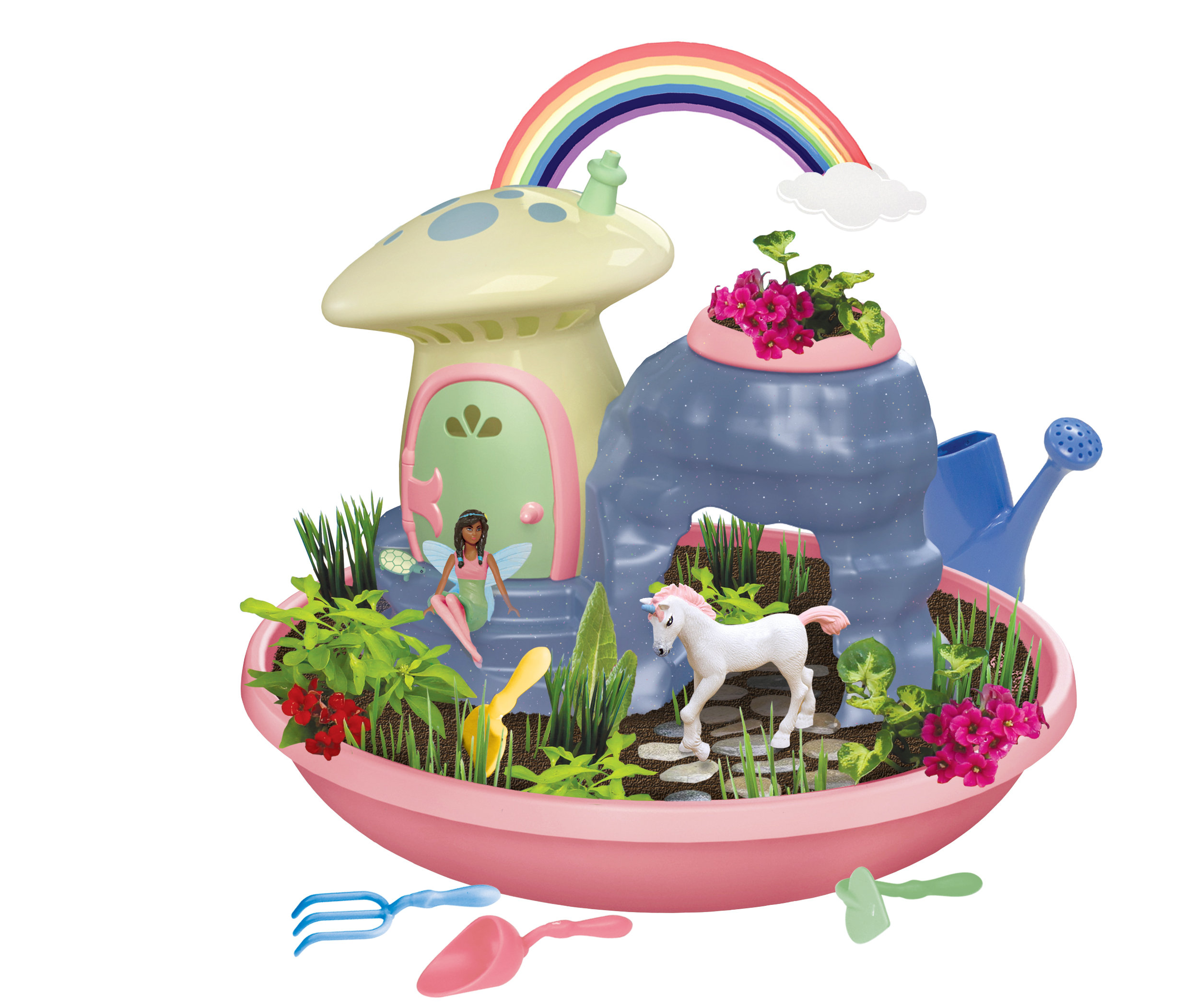 My fairy garden unicorn paradise