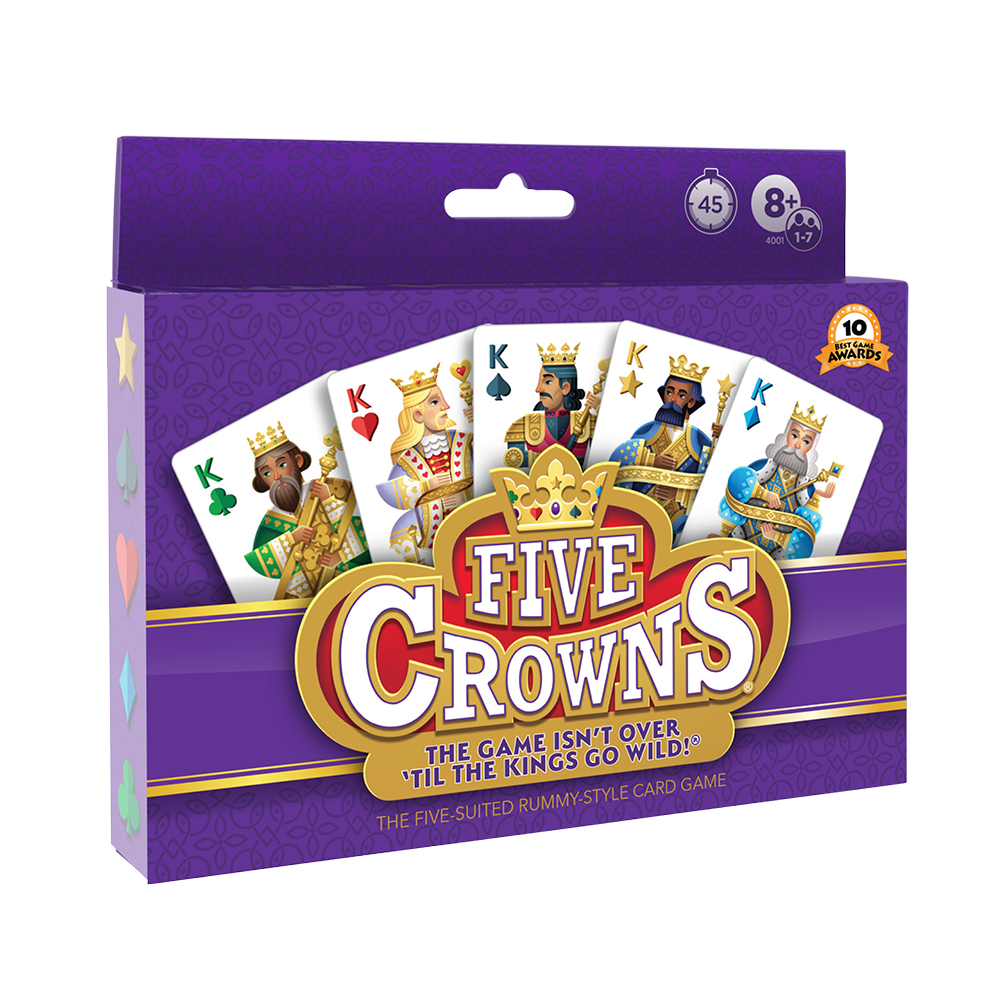 This is Five Crowns Card Game® product