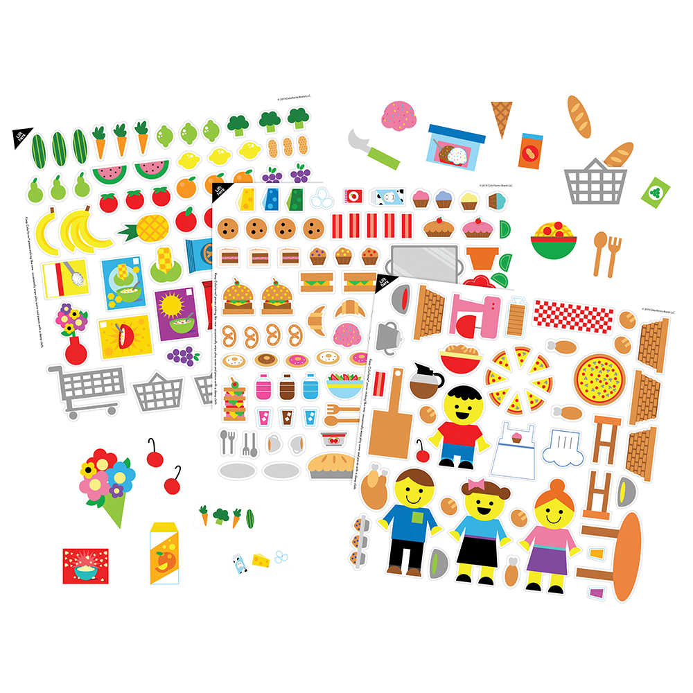 Colorforms® Market Picture Playset – PlayMonster