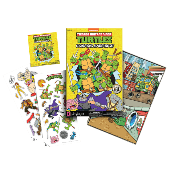 Teenage Mutant Ninja Turtles Retro Colorforms®
