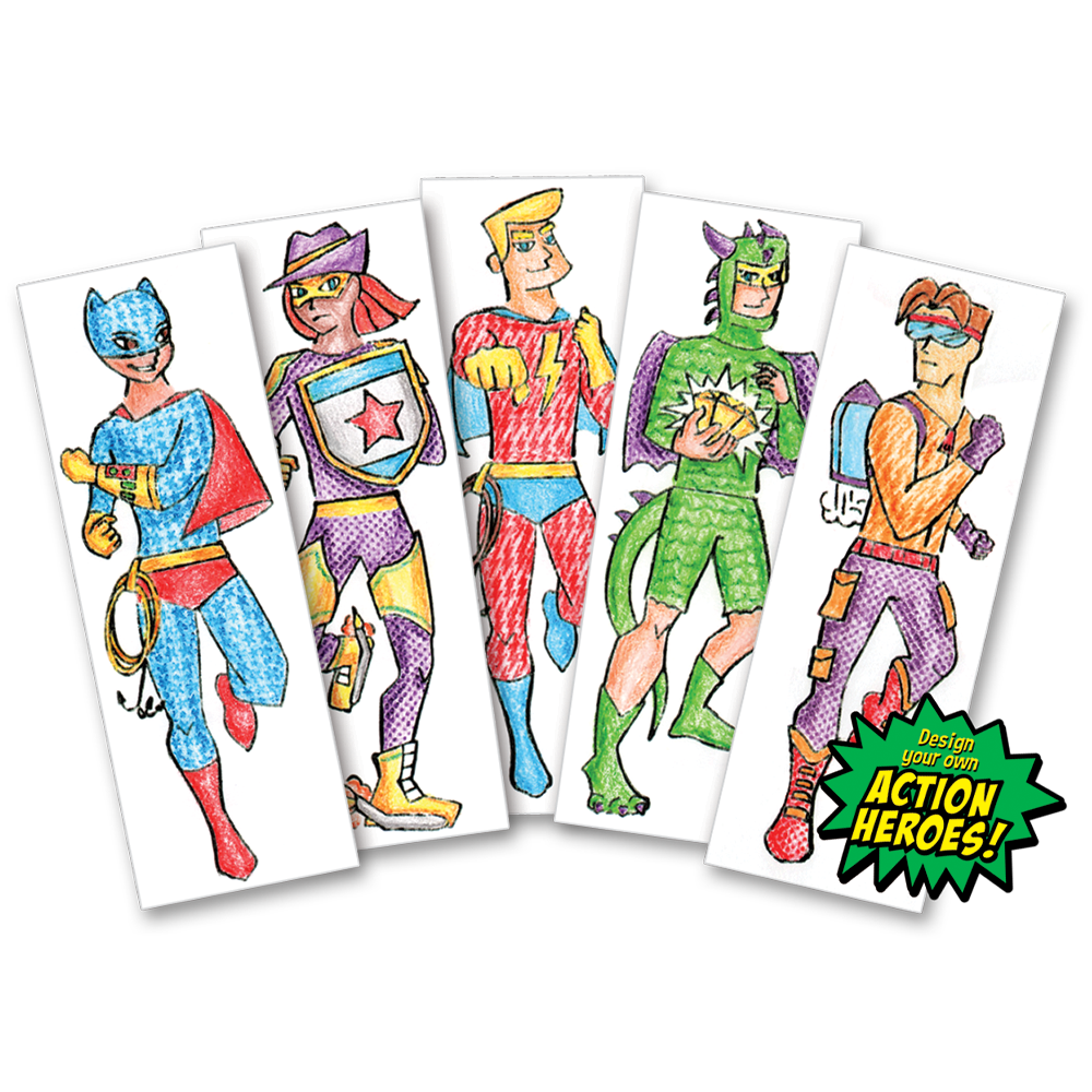 action plates drawing playset