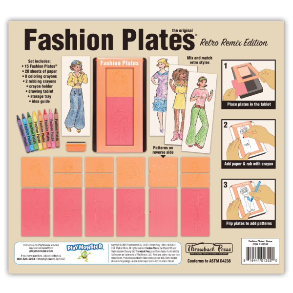 Fashion Plates® Retro Remix Kit PlayMonster