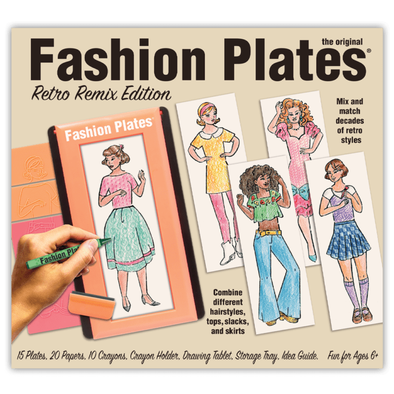 Fashion Plates® Retro Remix Kit PlayMonster