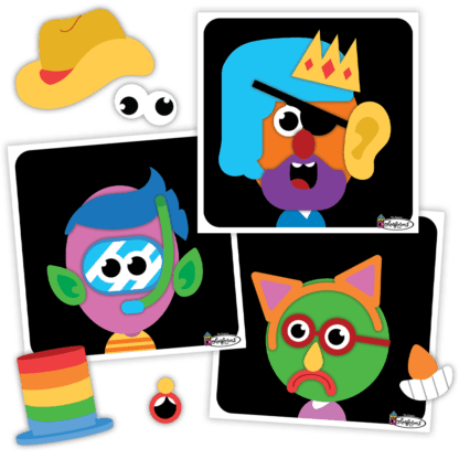Colorforms® Silly Faces Game
