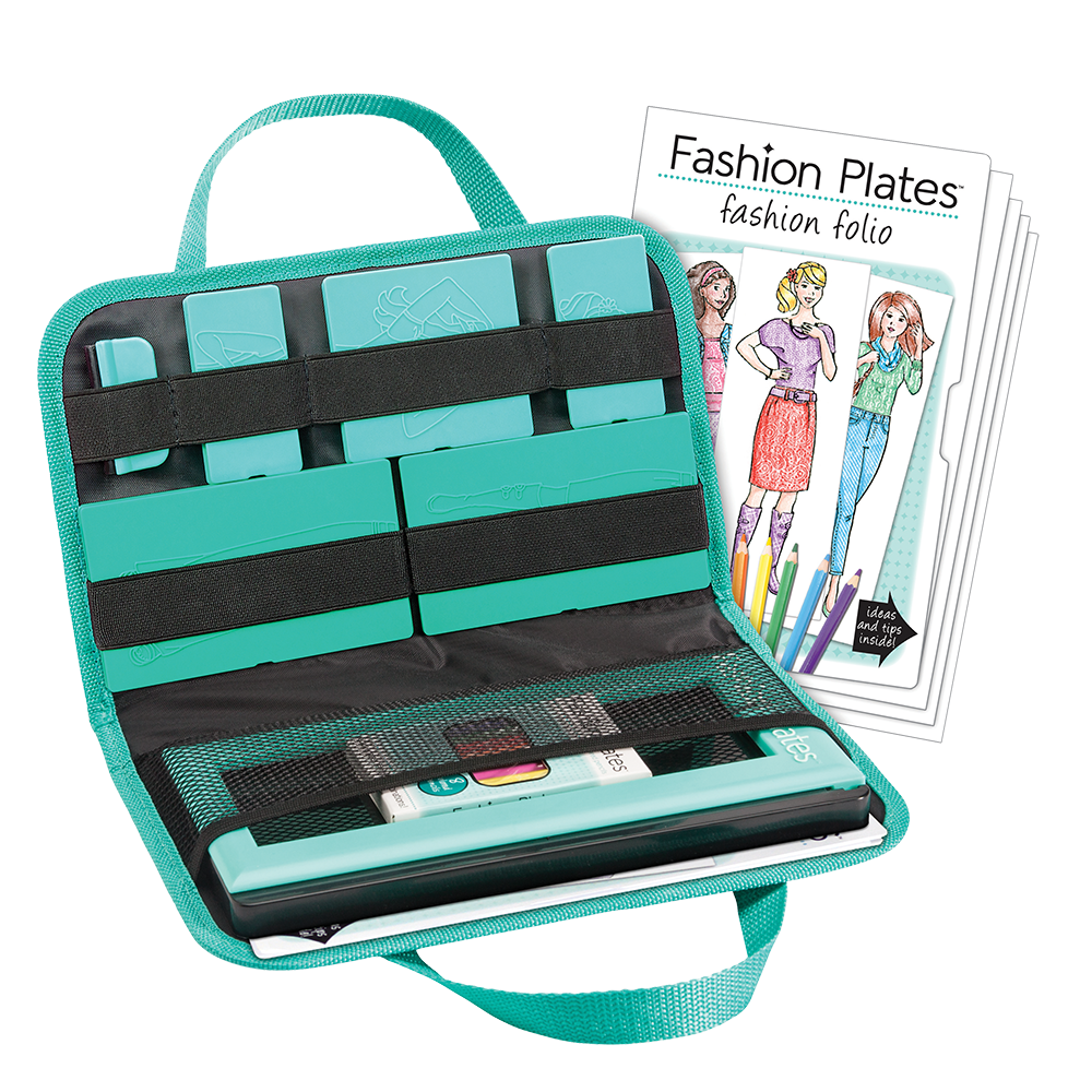Playmonster Fashion Plates Classic Styles Drawing Set