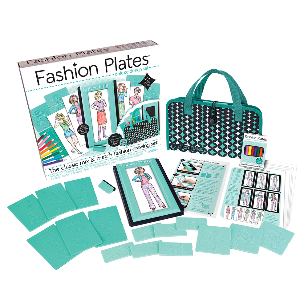 Kahootz 01306 Fashion Plates Travel Design Set for sale online 