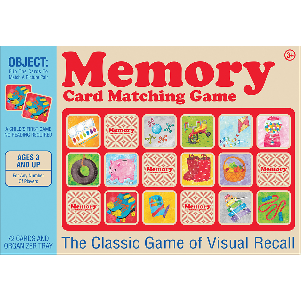 Memory Card Matching Game Playmonster