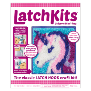 LatchKits™ Unicorn Latch Hook Kit