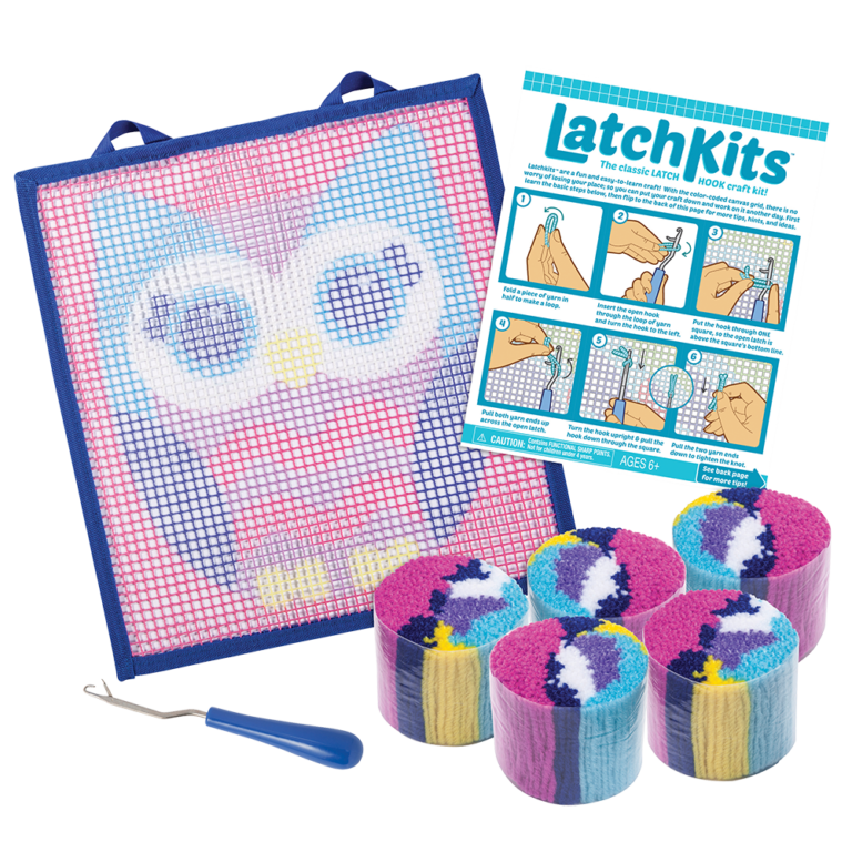 LatchKits™ Owl Latch Hook Kit PlayMonster