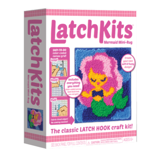 LatchKits™ Mermaid Latch Hook Kit