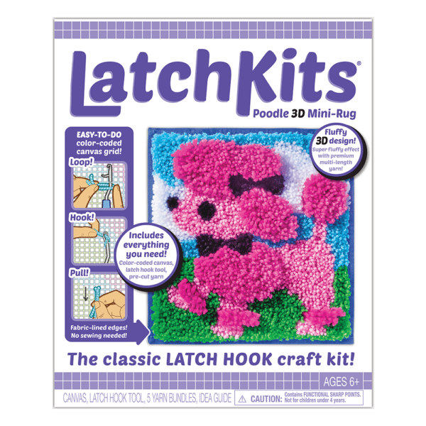 Latchkits™ Poodle 3D Kit