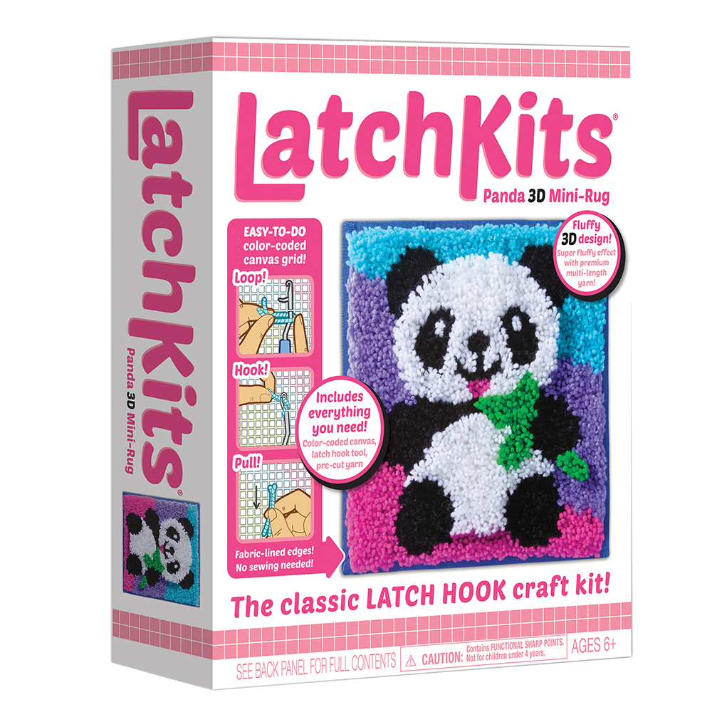 Panda Plush Craft Kit, Ages 4 Years and Up