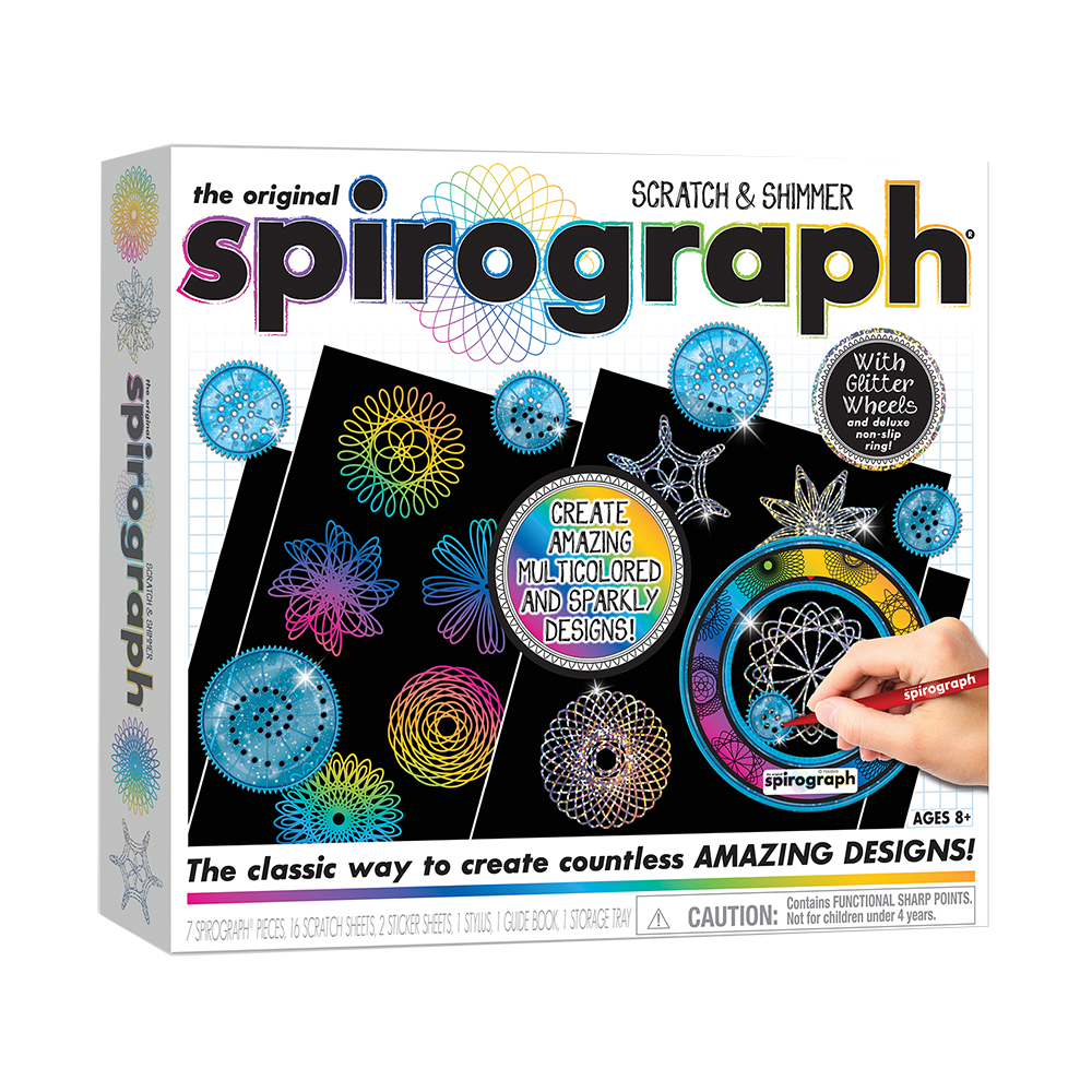 Spirograph Stickers for Sale