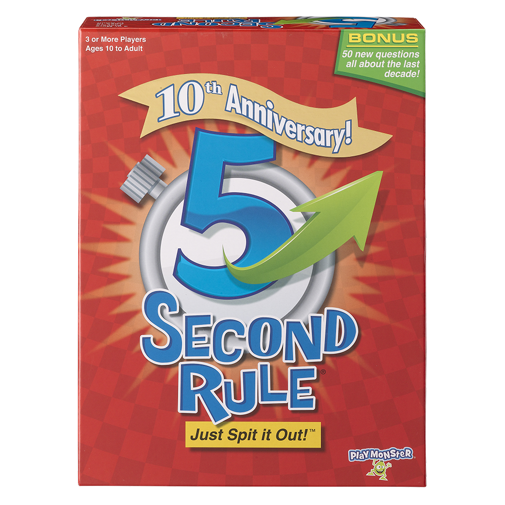 5 Second Rule 10th Anniversary – PlayMonster