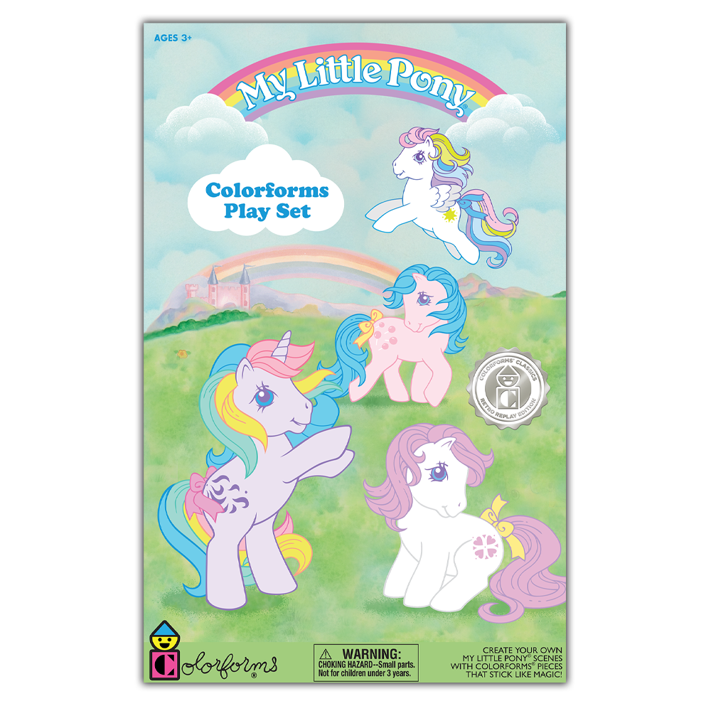 Colorforms My Little Pony Sticker Story Adventure Set 0ver 40 Forms 2019 New/pac for sale online 