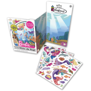 2754z Colorforms Travel Barbie Unfold Front