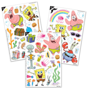 2756z Colorforms Travel Spongebob Sheets