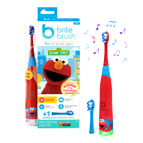 BriteBrush® – Interactive smart kids toothbrush featuring Elmo
