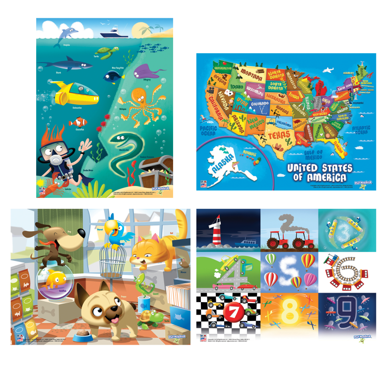 4Pack Puzzle PlayMonster