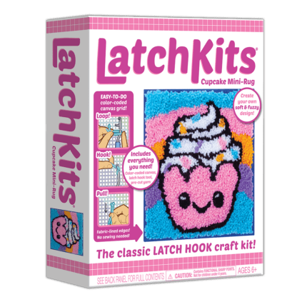 LatchKits® Cupcake Latch Hook Kit