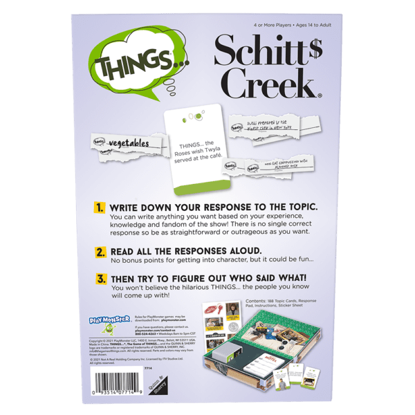 THINGS…® Schitt’s Creek Edition