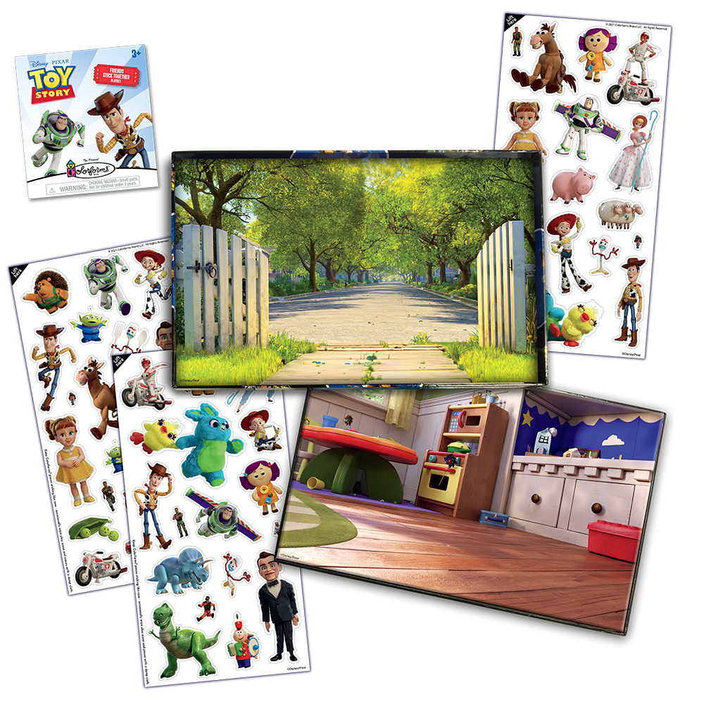 Toy Story 4 Colorforms Sticker Adventure by Disney Pixar 41 for sale online 