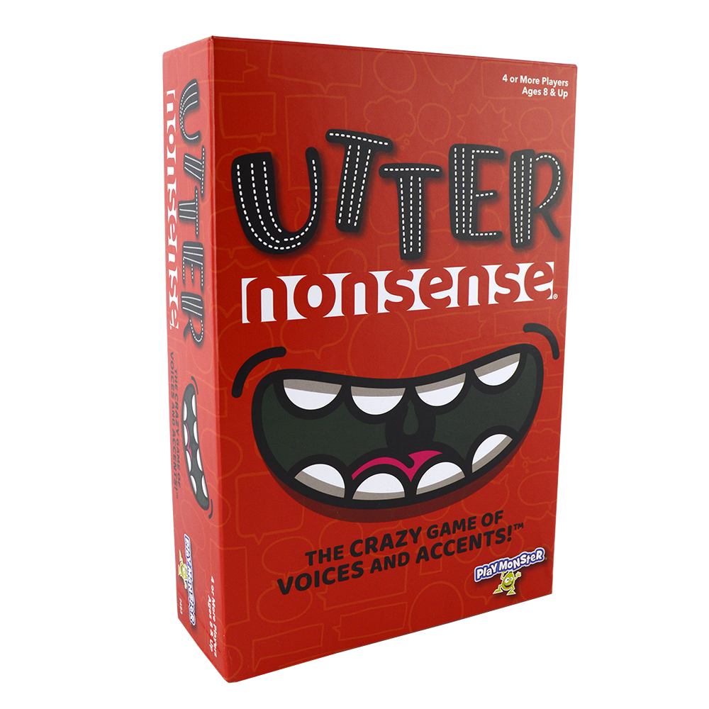 Utter Nonsense Card Game Suitable for Ages 8 up and 500 Cards Family Edition for sale online