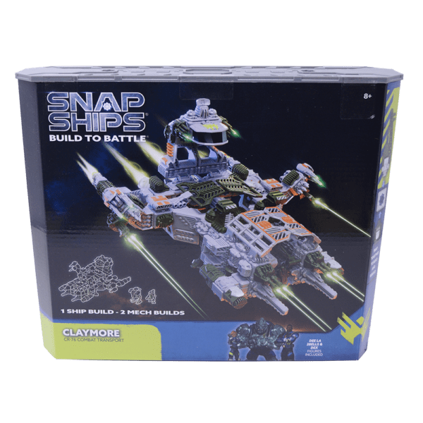 Snap Ships® Forge Claymore CR-76 Combat Transport