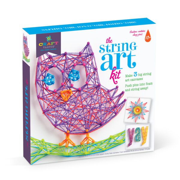 CRAFT-TASTIC® OWL STRING ART