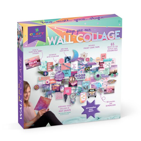 CRAFT-TASTIC® DESIGN YOUR OWN WALL COLLAGE KIT