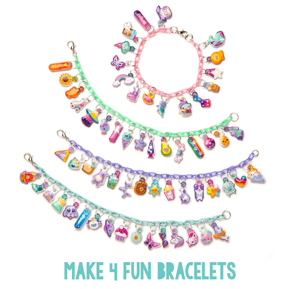 Diy Sparkle Charm Bracelets - Imagination Toys