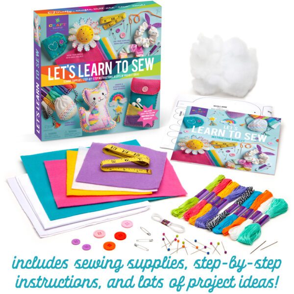CRAFT-TASTIC® LETS LEARN TO SEW