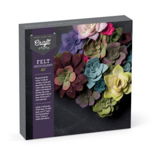 CRAFT CRUSH® FELT SUCCULENTS KIT
