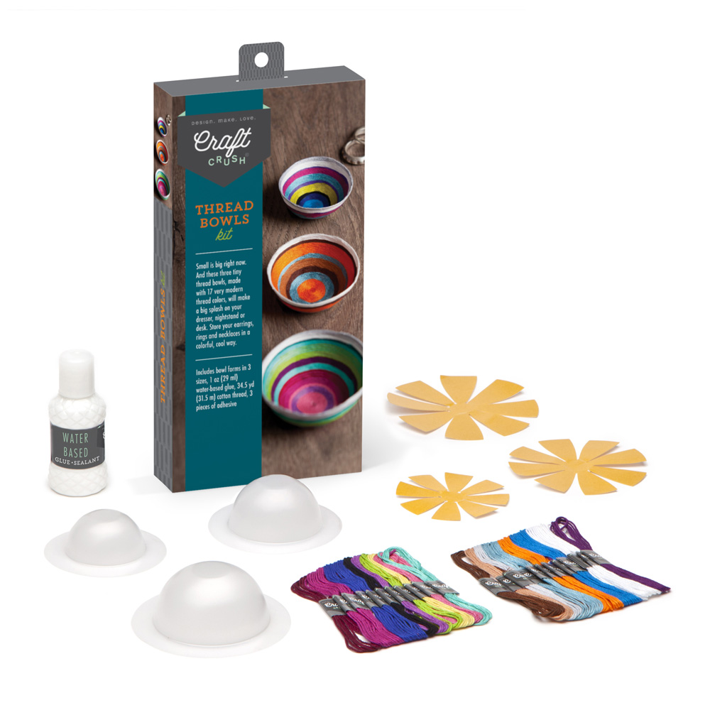 CRAFT CRUSH® THREAD BOWLS KIT PlayMonster