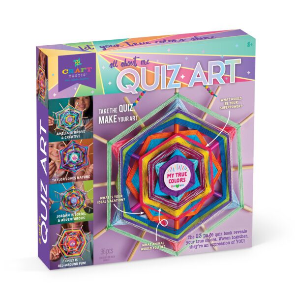 CRAFT-TASTIC® ALL ABOUT ME QUIZ ART