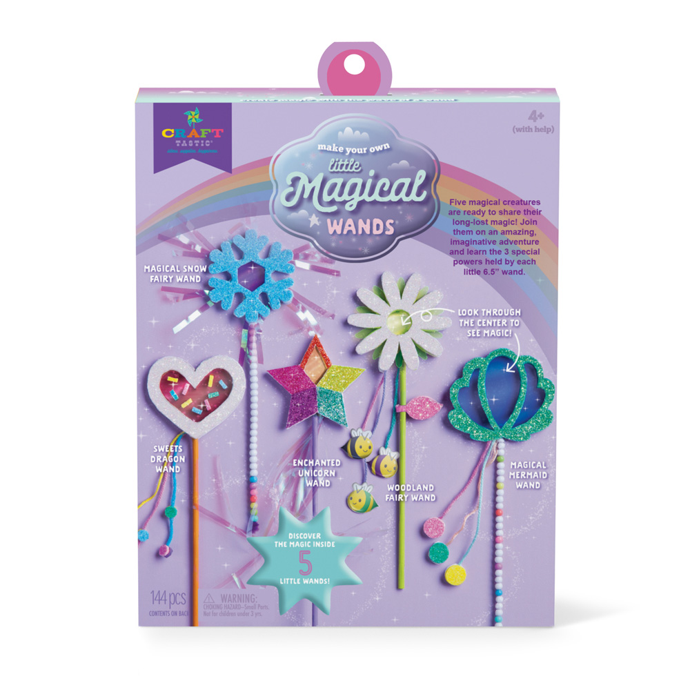 CRAFT-TASTIC® CREATE YOUR OWN LITTLE MAGICAL WANDS – PlayMonster
