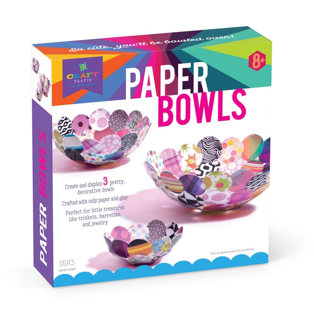 CRAFTTASTIC® PAPER BOWLS PlayMonster