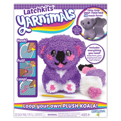 1826 Yarnimals Koala Flat Front