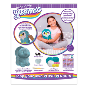 1827 Yarnimals Penguin Pkg Back Flat