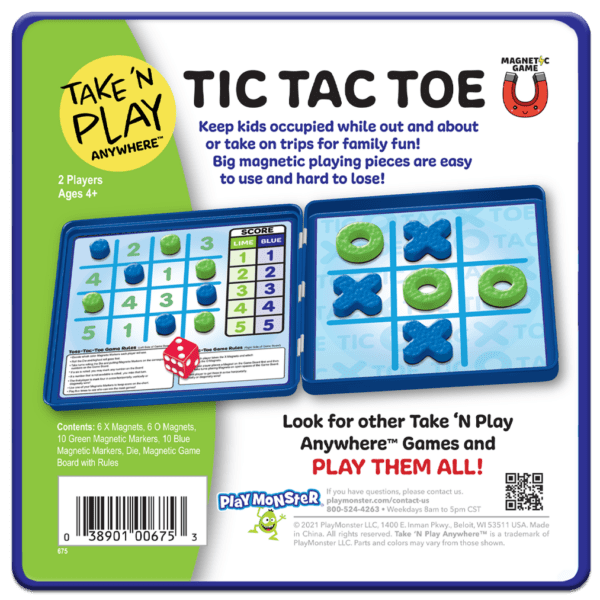 Take ‘N’ Play Anywhere™ Tic Tac Toe