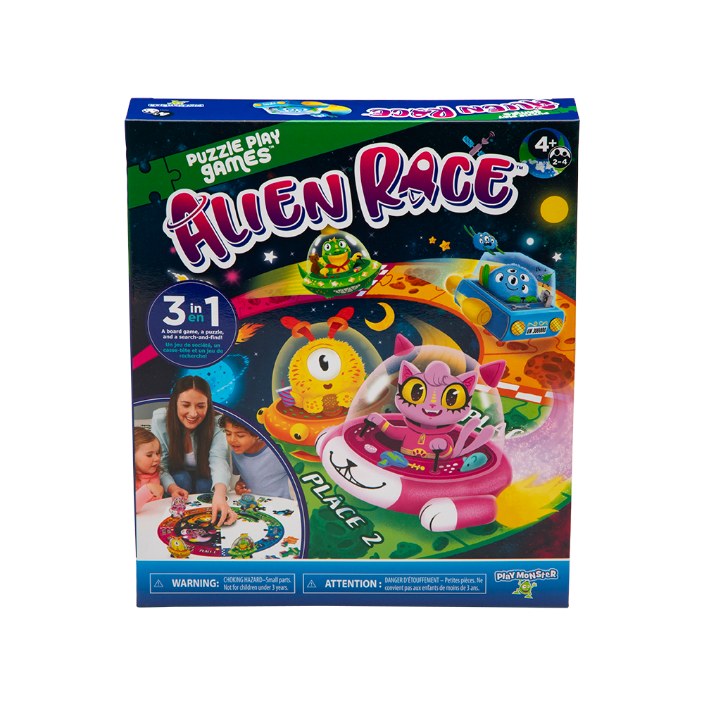 Puzzle Play Games Alien Race PlayMonster