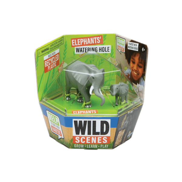 Wild Scenes Elephants’ Watering Hole