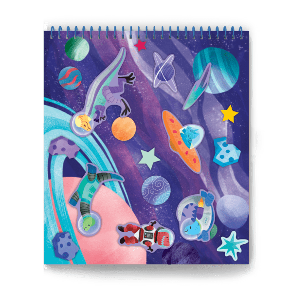 Craft-tastic Sticker It Up! Wiederverwendbares Stickerbuch Für Kinder | 650+ Aufkleber & 8 Szenen | Animal Town