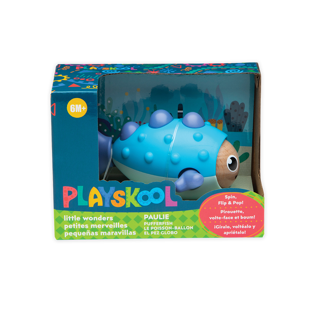 Playskool Little Wonders Paulie Pufferfish PlayMonster